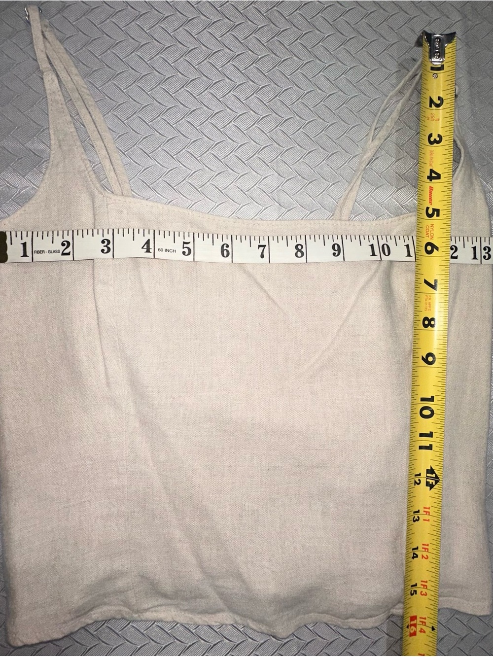 Ambercrombie & Fitch Beige Crop Top